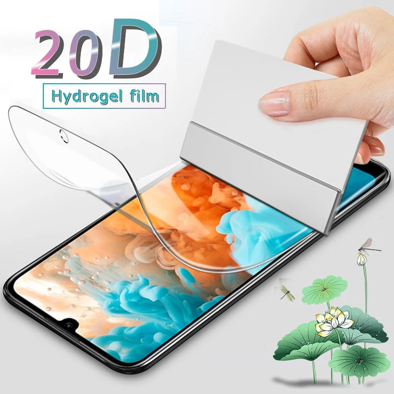 

Hydrogel Film For Huawei Y6 Y7 Y9 prime 2019 Screen Protector Film For Huawei Y6 Y7 Pro 2019 P40 Pro Plus Lite Not Glass