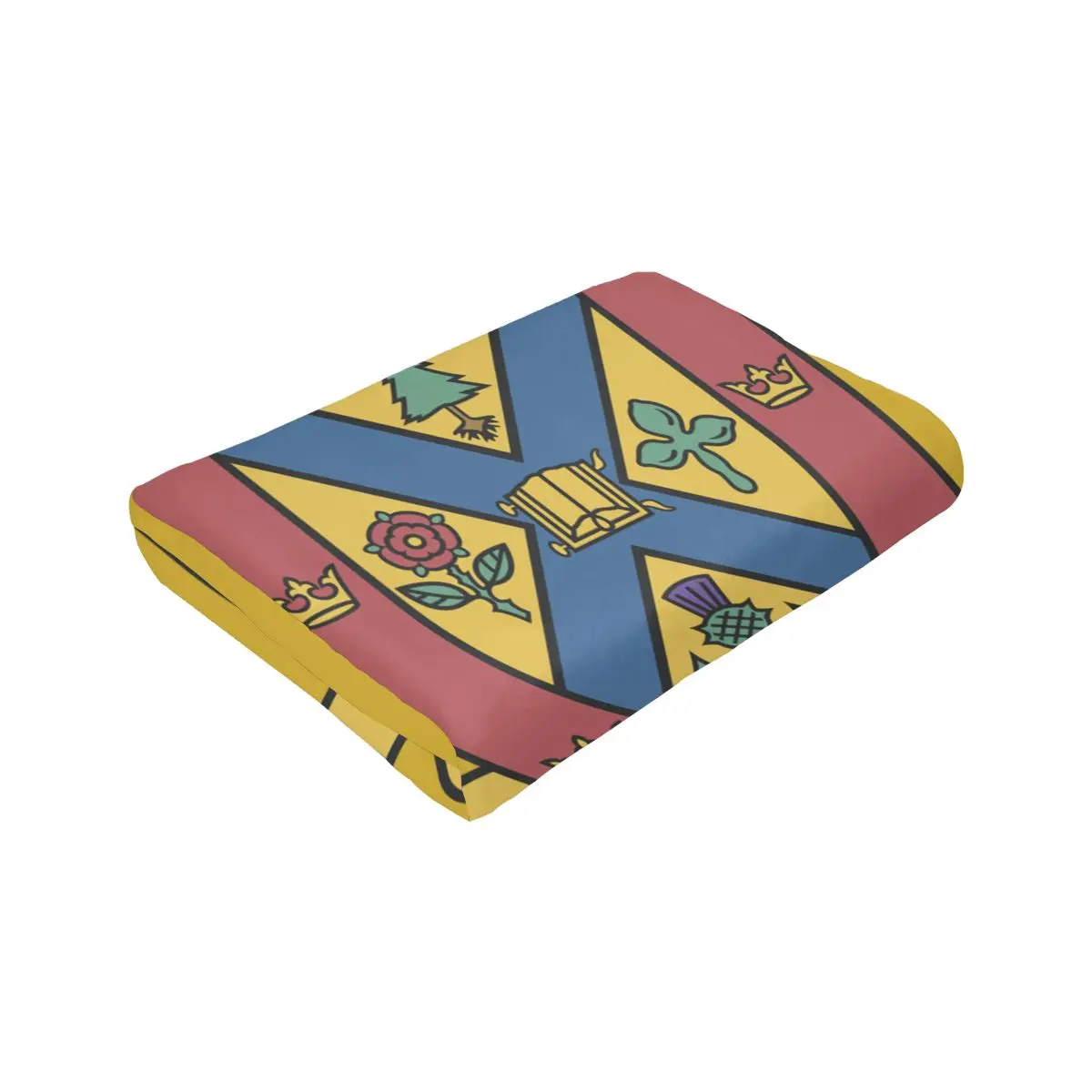 

Queen's University Cotton Blanket Bedding Adults Kids Bathrobe Sofa Cozy Plush Fleece Cloth Commemorate Rug