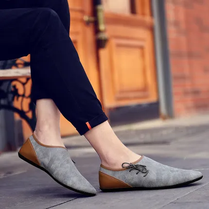 

Summer Men Shoes Casual Breathable Soft Mens Loafers Light Leather Shoes Flats Fashion Slip-On Driving Shoes Zapatillas Hombre