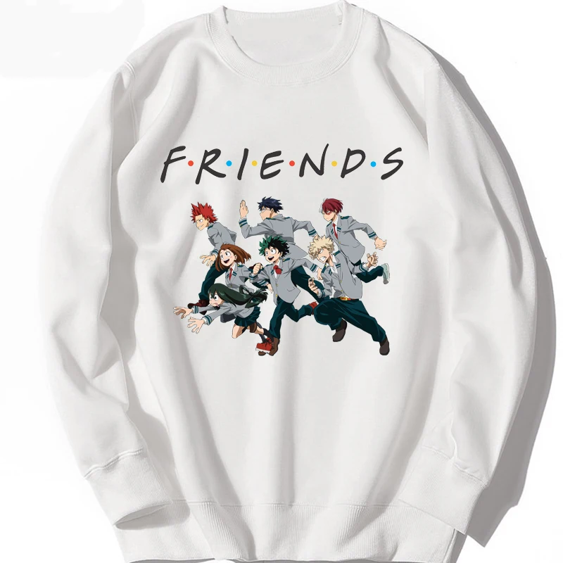 

Толстовка Мужская/женская с принтом «Моя геройская Академия»