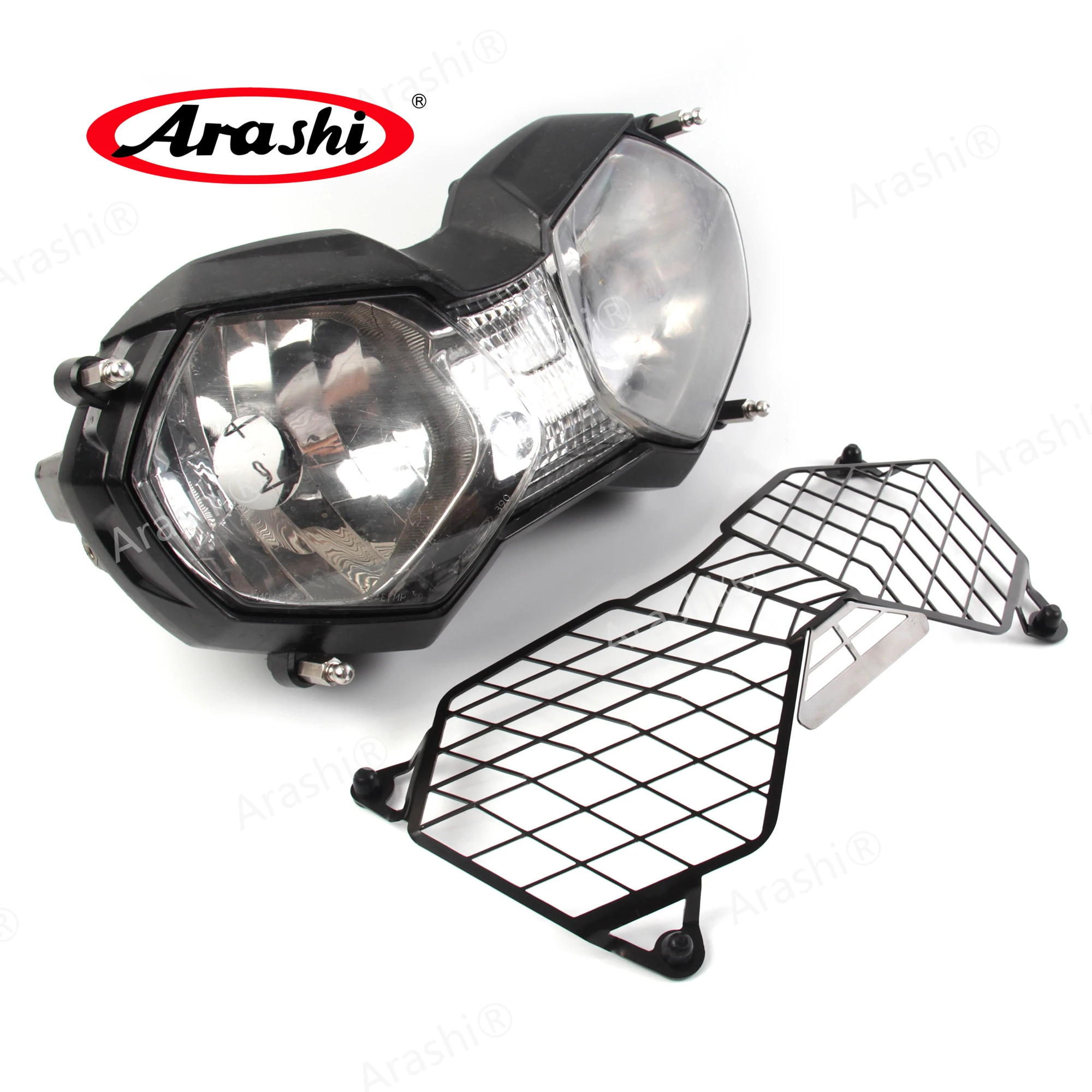 Защита для передней фары Arashi защитная решетка Tiger 800 XC XCx XR XRx 2010-2017 Explorer 1200 / 1200XC