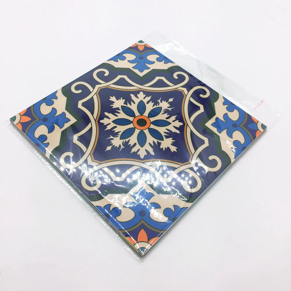 10 шт. марокканская 3d плитка керамическая настенная наклейка кухонная мебель
