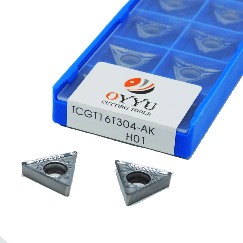 

Carbide Inserts TCGT090202 TCGT090204 TCGT110202 TCGT110204 TCGT110302 TCGT110304 TCGT16T302 TCGT16T304 TCGT16T308 AK H01 Lathe