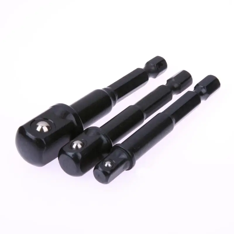 Удлинитель для дрели комплект из 3 удлинителей 3/8 1/2 1/4-1/2 с шестигранным