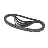 5pcs 2mgt 2m 2gt loop closed synchronous timing belt pitch length 320330336340348 width 69mm teeth 160165168170174