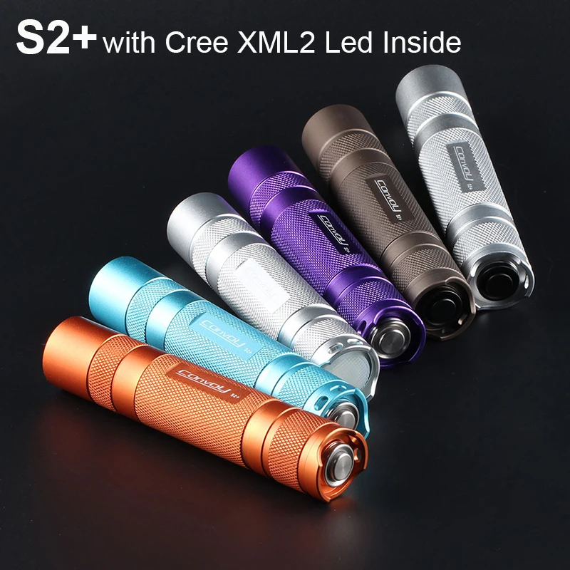 

Convoy S2+ with Cree XML2 U2 T6 Led Flashlight 18650 LInterna Portable Lighting Torch Flash Light Camping Fishing Work Latarka