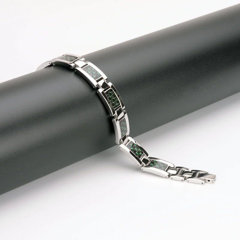 Браслет из нержавеющей стали с магнитной застежкой для измерения артериального