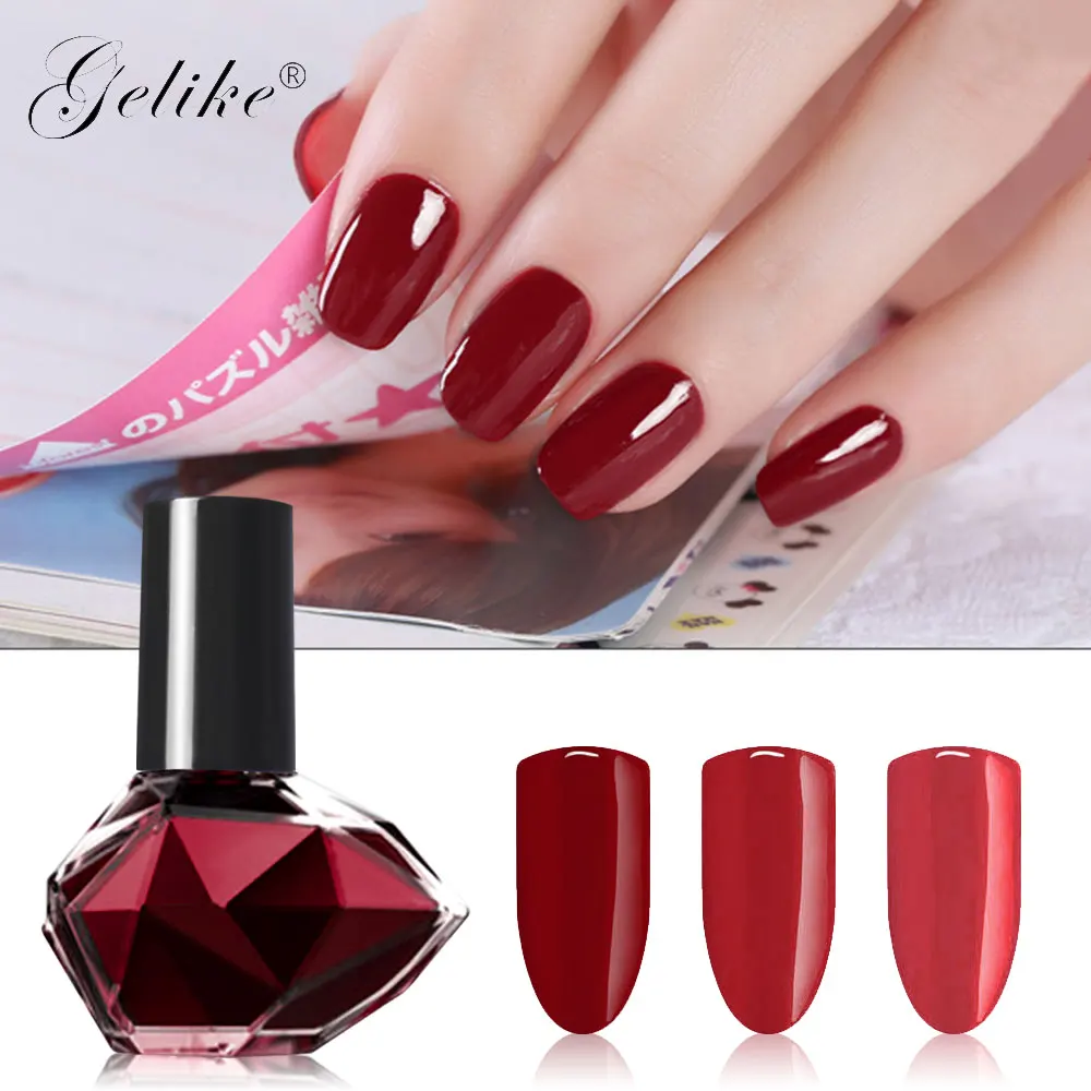 Рождественский подарок glike 10 мл Отшелушивающий акриловый лак для ногтей дизайн