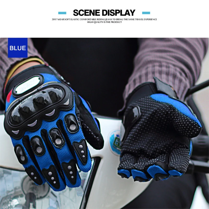 Обновленные перчатки Guantes для гонок на мотоцикле детей YOUTH/PEEWEE Kids карманный