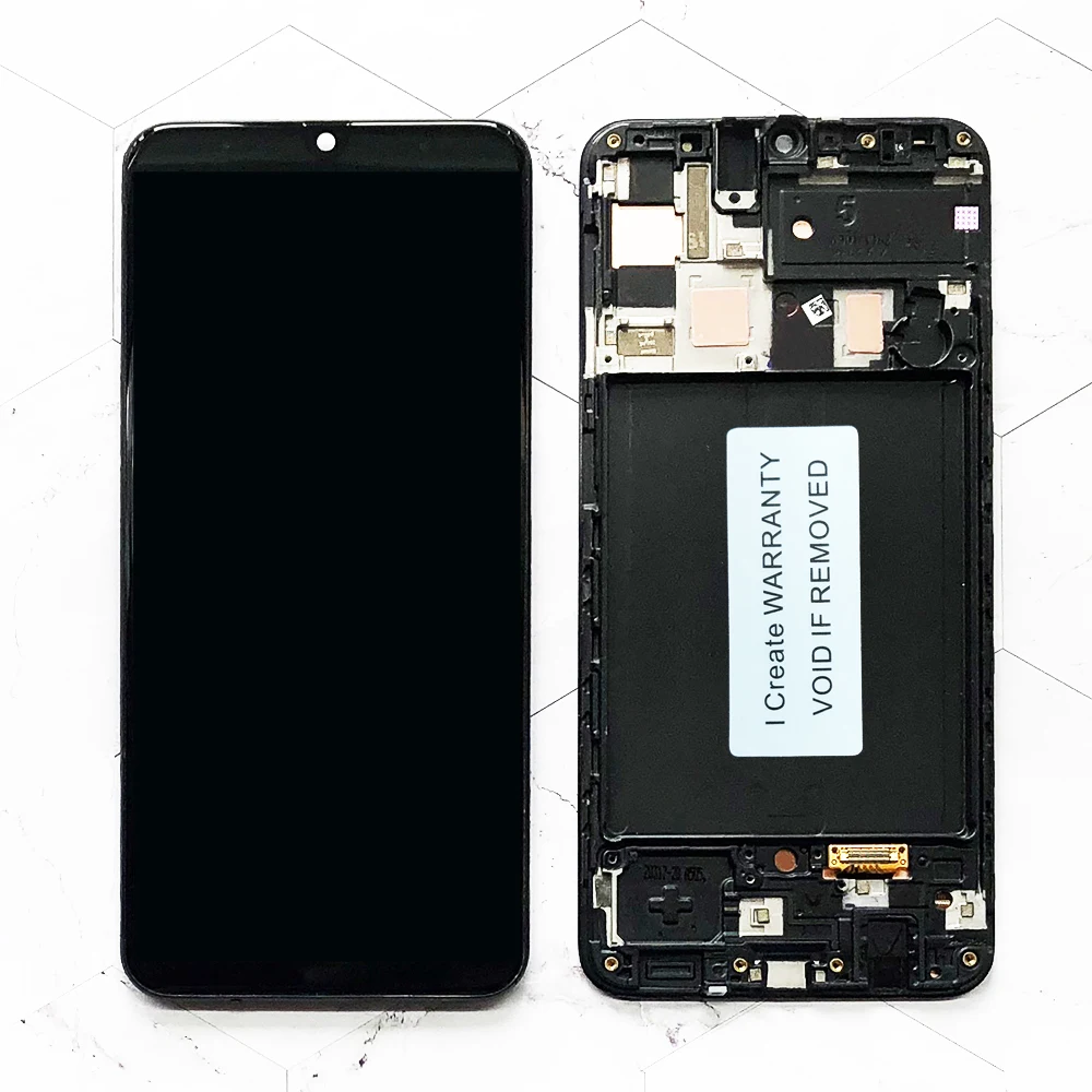 100% супер AMOLED 6 4 &quotLCD для Samsung galaxy A50 LCD 2019 A505F/DS A505F A505FD A505A сенсорный экран дигитайзер