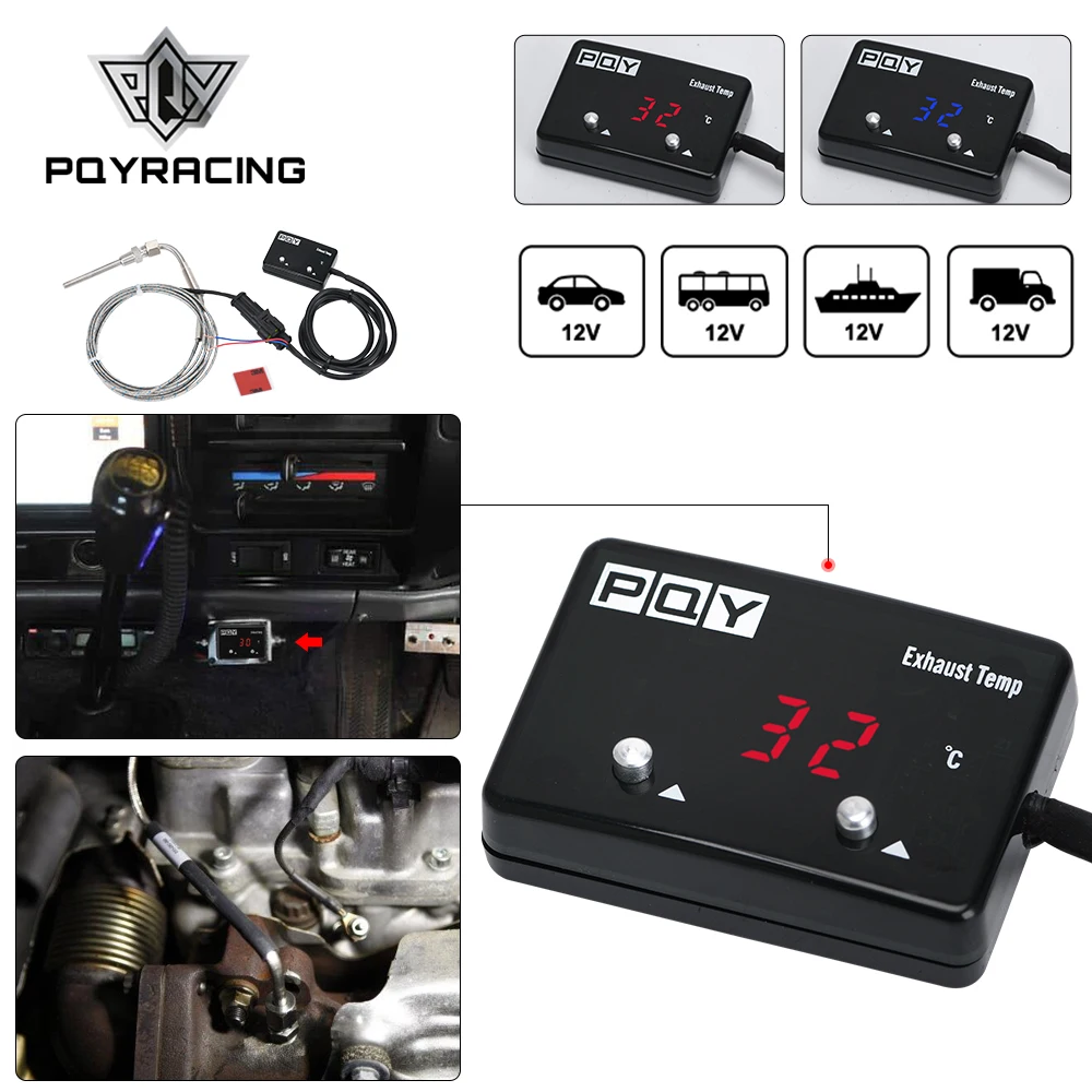 Цифровой измеритель выхлопных газов с датчиком|Измеритель температуры выхлопа| |