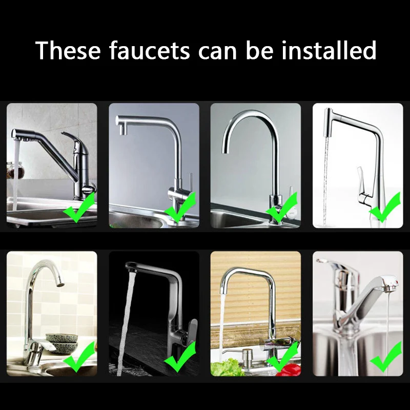 

Kitchen Gadgets 2 Modes 360 Rotatable Bubbler High Pressure Faucet Extender Water Saving Bathroom Kitchen Accessories Supplies