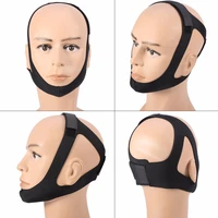 anti snoring headband chin strap belt stop snoring sleep apnea jaw care triangle sleeping support mask snore belt for woman man