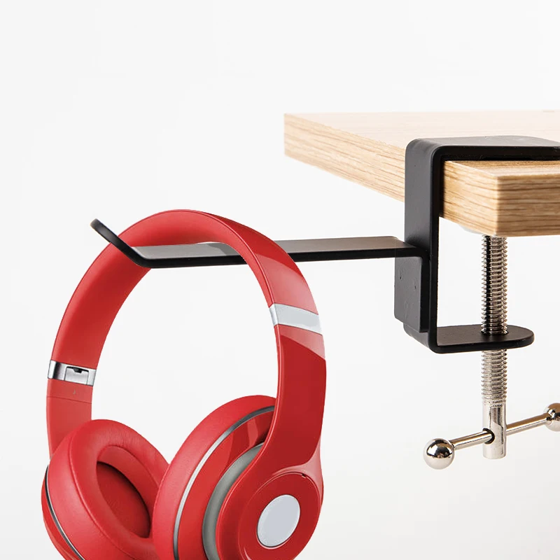 

Aluminum Alloy Headset Holder Adjustable Headphone Hanger Earphone Accessories