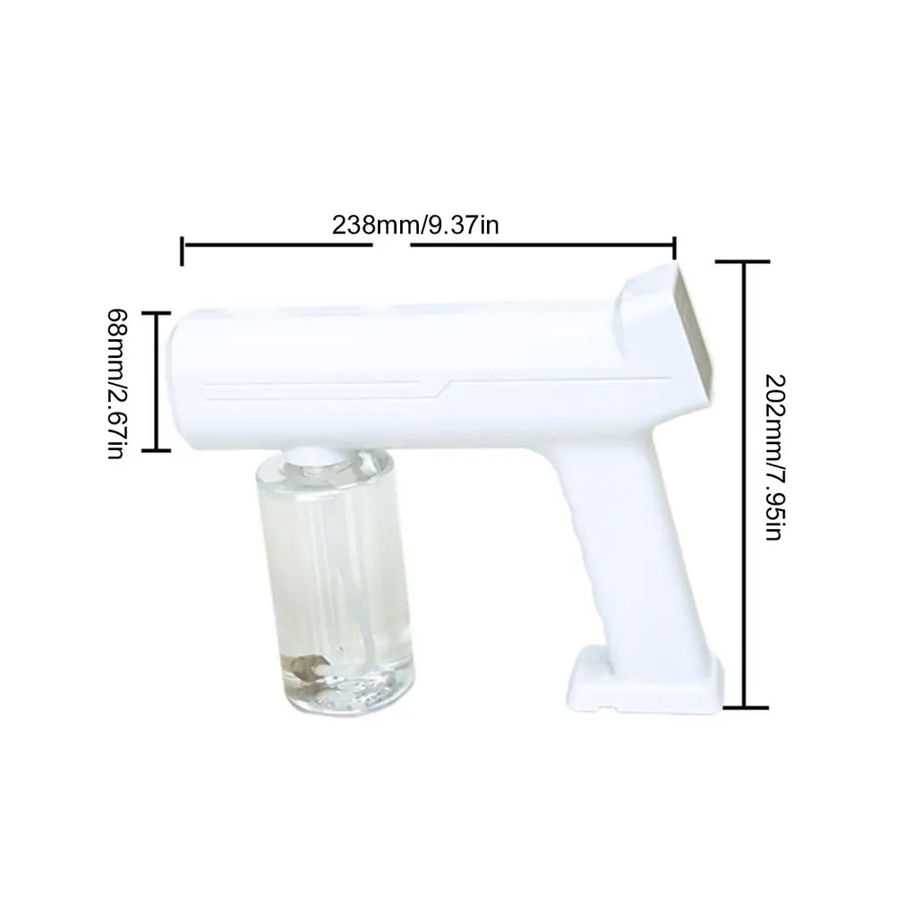 

300ML Household Blue Light Nano Steam Spray Gun Portable Wireless Disinfection Sprayer Machine Handheld Atomization Sprayer