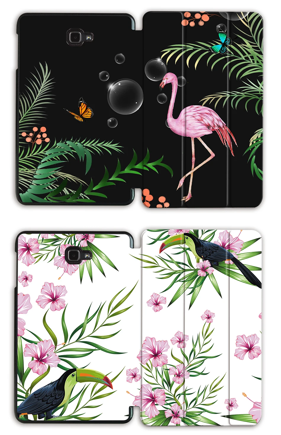 Чехол MTT с фламинго для samsung Galaxy Tab A A6, 10,1 дюймов, Складной флип-чехол из полиуретановой кожи для планшета, чехол T580 T585 T580N T585N Funda