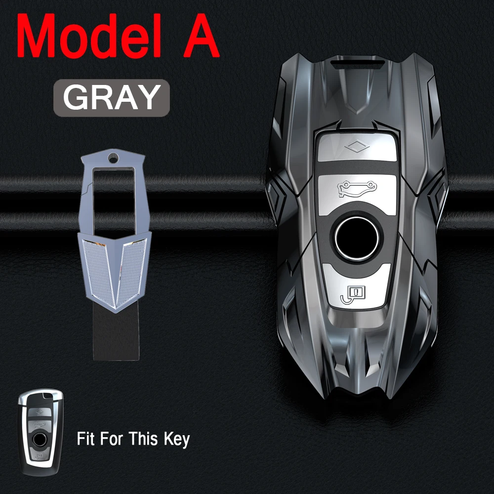 

Zinc Alloy Car Key Case Cover For BMW X1 X3 X5 X6 Series 1 2 5 7 F15 F16 E53 E70 F10 F30 G30 Car key Shell Protecor