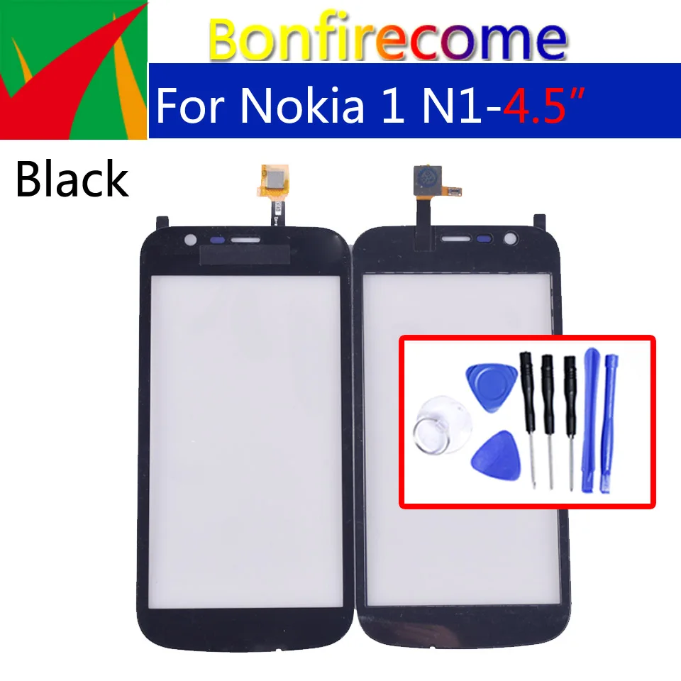 Сенсорный экран для Nokia 1 N1 сменный сенсорный 4 5 дюйма|Сенсорные панели (тачскрин)|