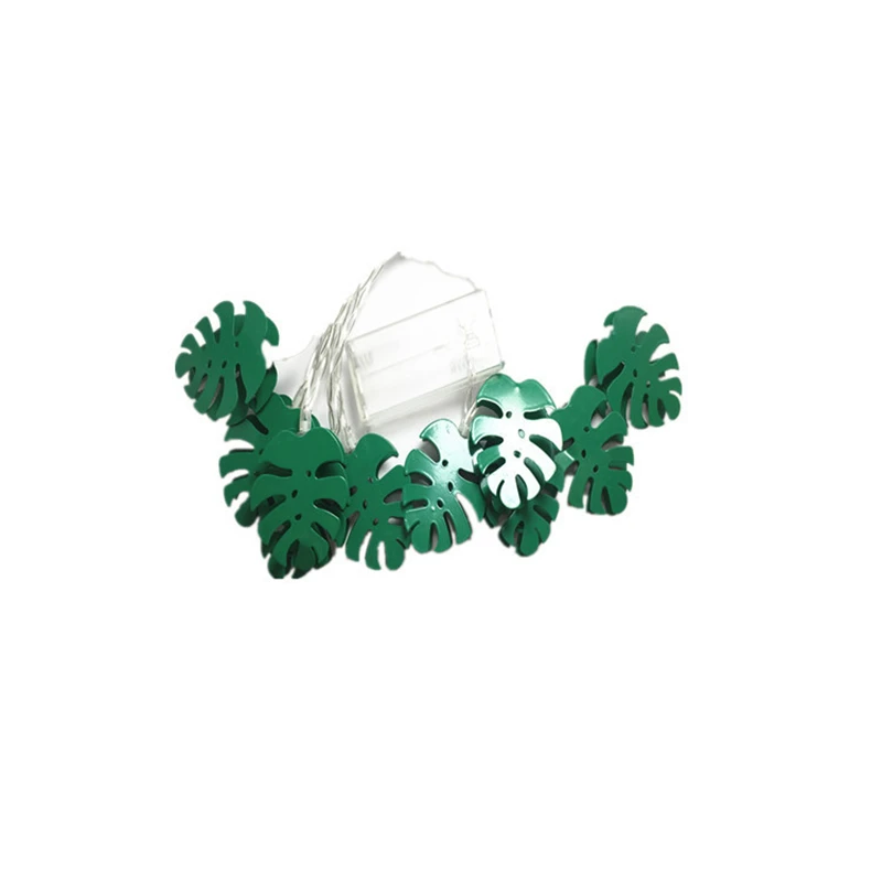 3 м 20 светодиодный металлическая черепаха лист светильник гирлянды с принтом