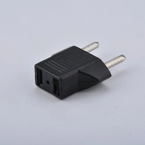 1PieceEuroPlug США в ЕС вилка США в евро Европа Путешествия стены AC зарядное устройство Выход адаптер конвертер круглый плоский Европейский мощность передачи - Цвет: 1PieceEuroPlug