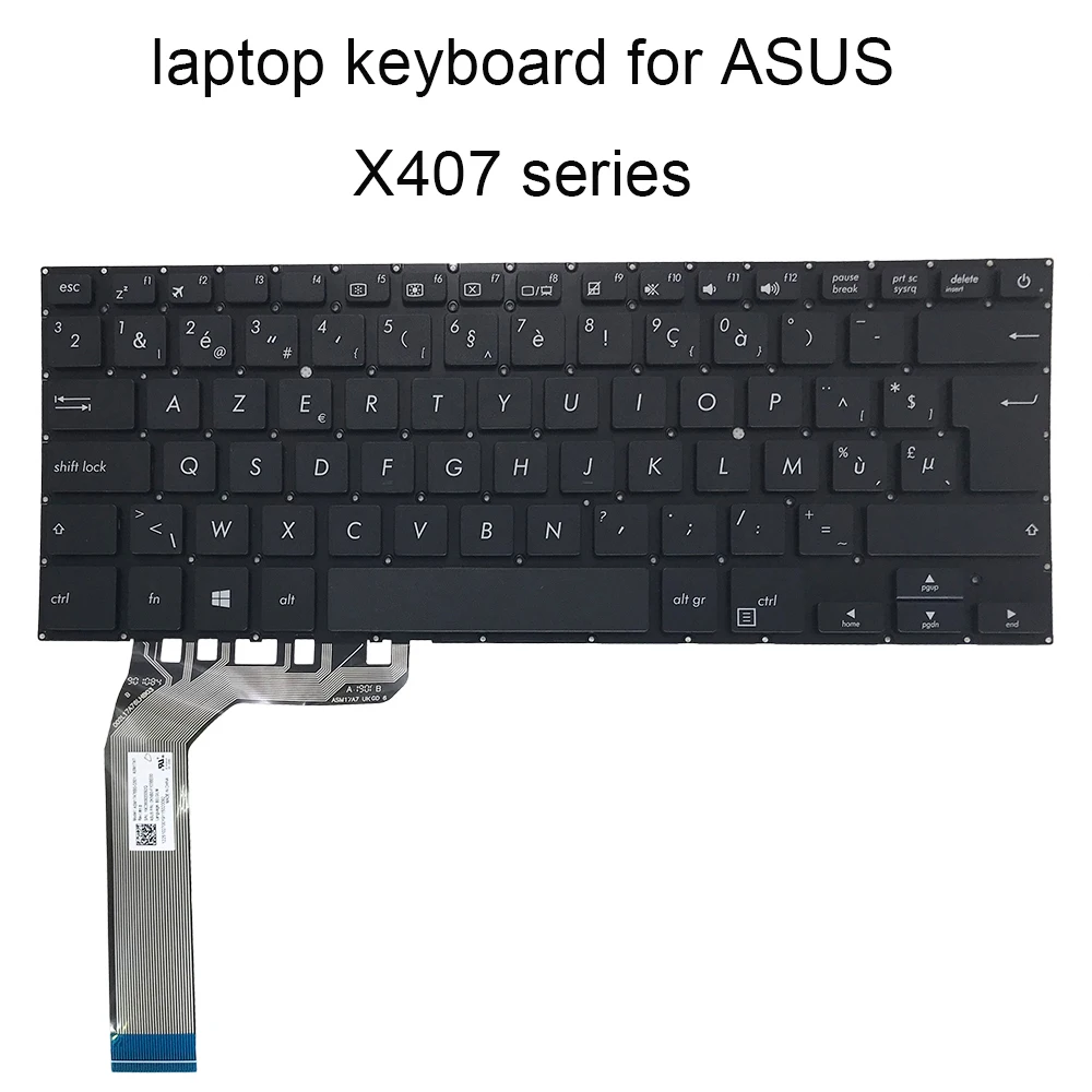 BE CH Сменные клавиатуры для ASUS X407 UA X407U X407UF китайская черная клавиатура ноутбука