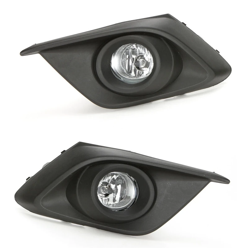 

1 Pair Halogen Fog Light Cover Lamp Assembly with Bulb Cable & Switch for Mazda 3 Axela 2014-2016 Accessories