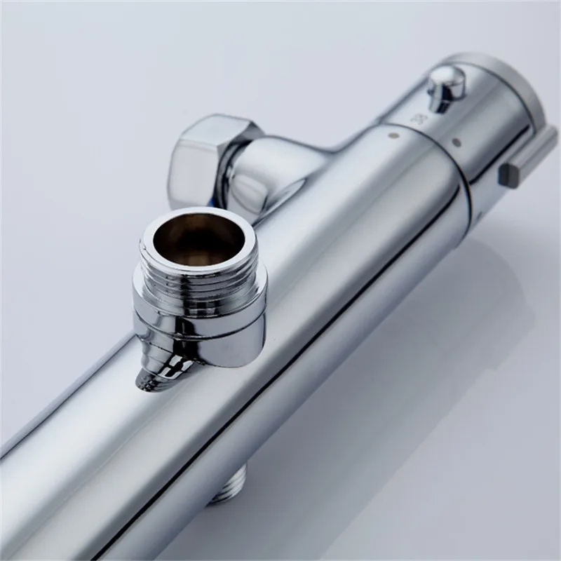 Термостатический смеситель для ванны и душа настенный кран с контролем