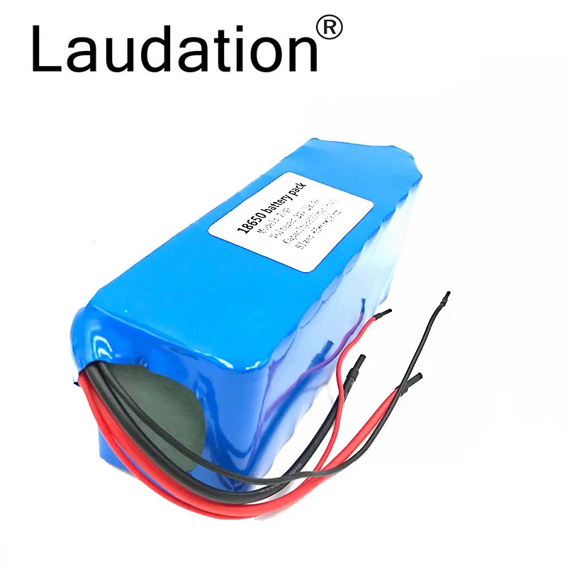 Laudation 24V электрический велосипед литий ионный аккумулятор 12.8ah 29 4 V 12800mAh 15A BMS 250W 350W