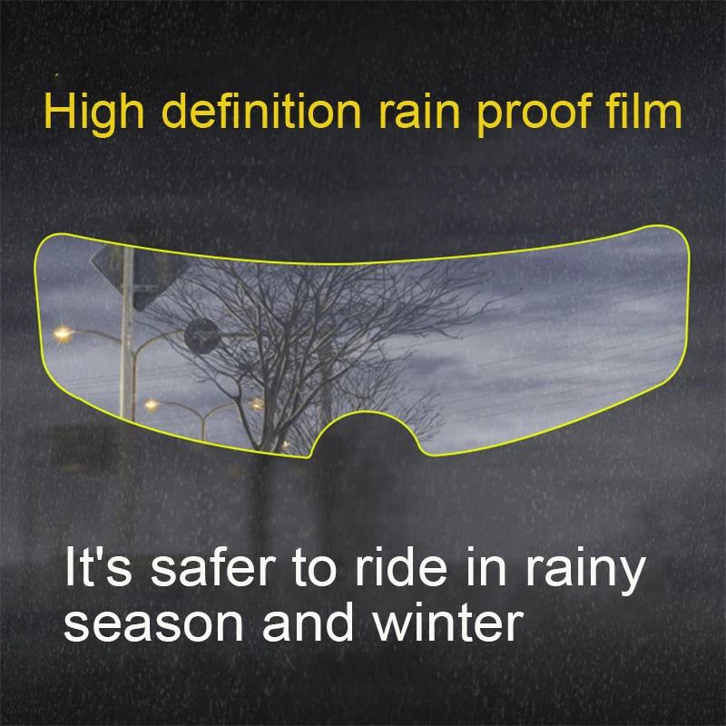Водонепроницаемый шлем линзы патч пленка противотуманные мотоциклетные крышки