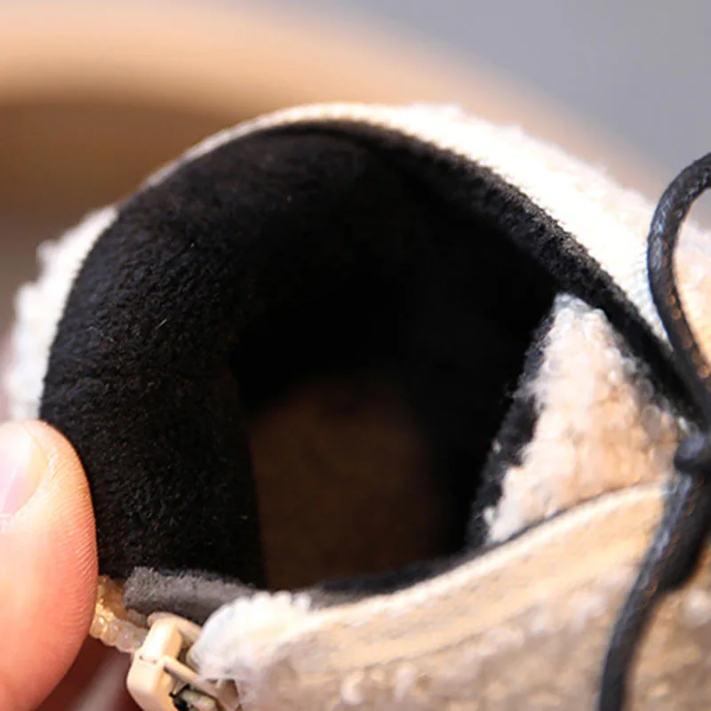 

COZULMA 2020 Children Autumn Winter Patchwork Casual Shoes Kids Girls Flat Princess Shoes Boys Fashion Sneakers Size 21-30