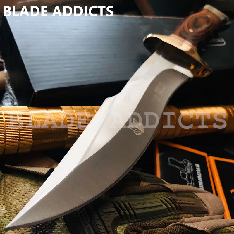 Сверхмощный тактический охотничий нож с фиксированным лезвием мачете военные
