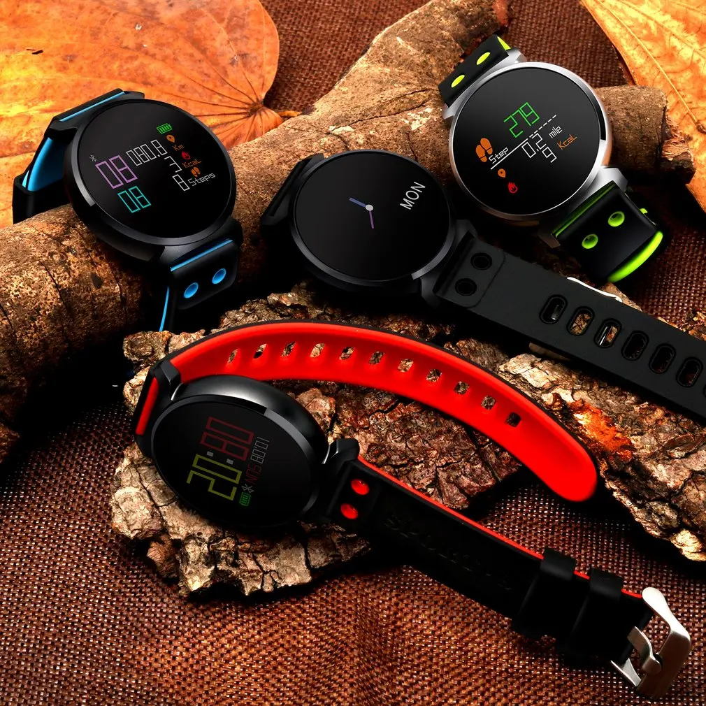 Многофункциональный Круглый смарт-браслет K2 4 0 водонепроницаемые Смарт-часы IP68 95