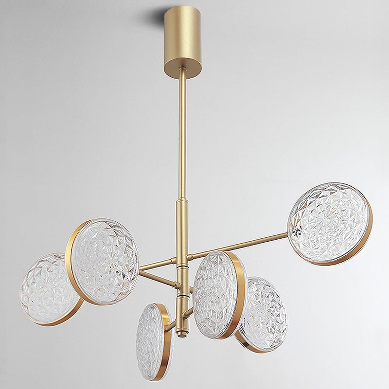 

Nordic Diamond Acrylic Led Chandelier Lighting Living Room Led Pendant Lights Bedroom Decor Hanging Lamp Dining Room Luminaire