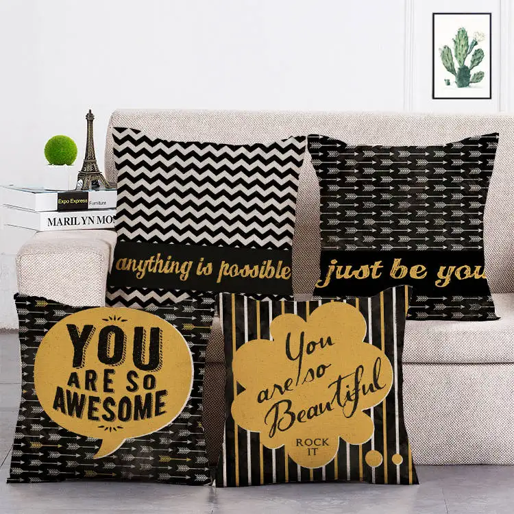 

Чехол для подушки с геометрическими волнами, 45x45 см, с цветочным рисунком, в стиле пэчворк, для автомобиля, дивана, подушки, T211