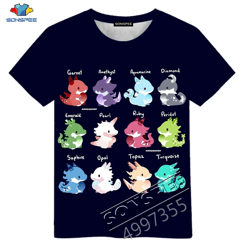 SONSPEE Q динозавр дизайн мультфильм Харадзюку 3D одежда мальчик девочка