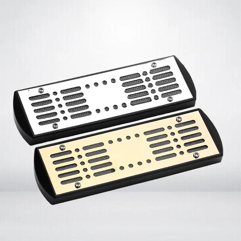 

LUBINSKI Smoking Tool Metal&Plastic Square Cigar Humidifier Pocket Protable Cigar Humidor Cigar Cigarette Box