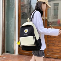 canvas harajuku fashion girl student school bag retro tooling casual multifunctional large capacity backpack sac a dos bolsa