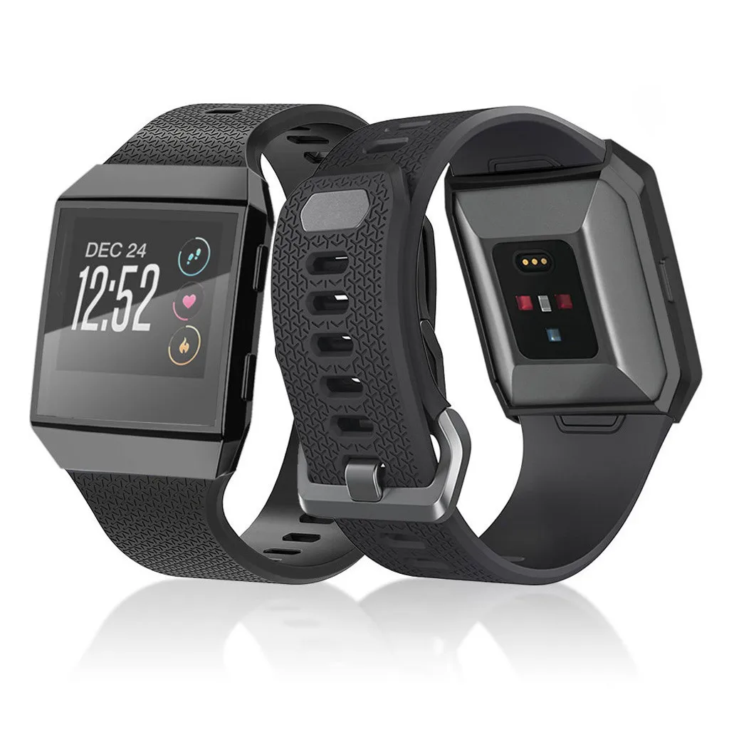 20/все вокруг экрана Защитный чехол для Fitbit Ionic Смарт часы покрытие из ТПУ протектор экрана закаленное 3D полное покрытие