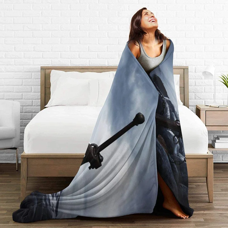 

Anchor At Sea Premium Throw Blanket 3D Print On Demand Sherpa Super Comfortable For Sofa Thin Quilt Air Conditioning Travel