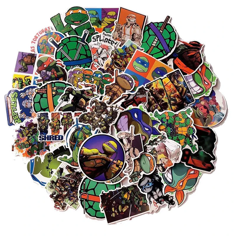 

20/30/50 шт., стикеры-ниндзя в стиле аниме