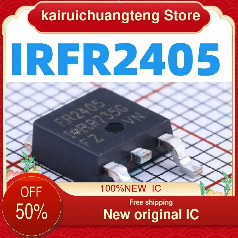 

10 шт. IRFR2405TRPBF IRFR2405 FR2405 TO-252 новый оригинальный IC