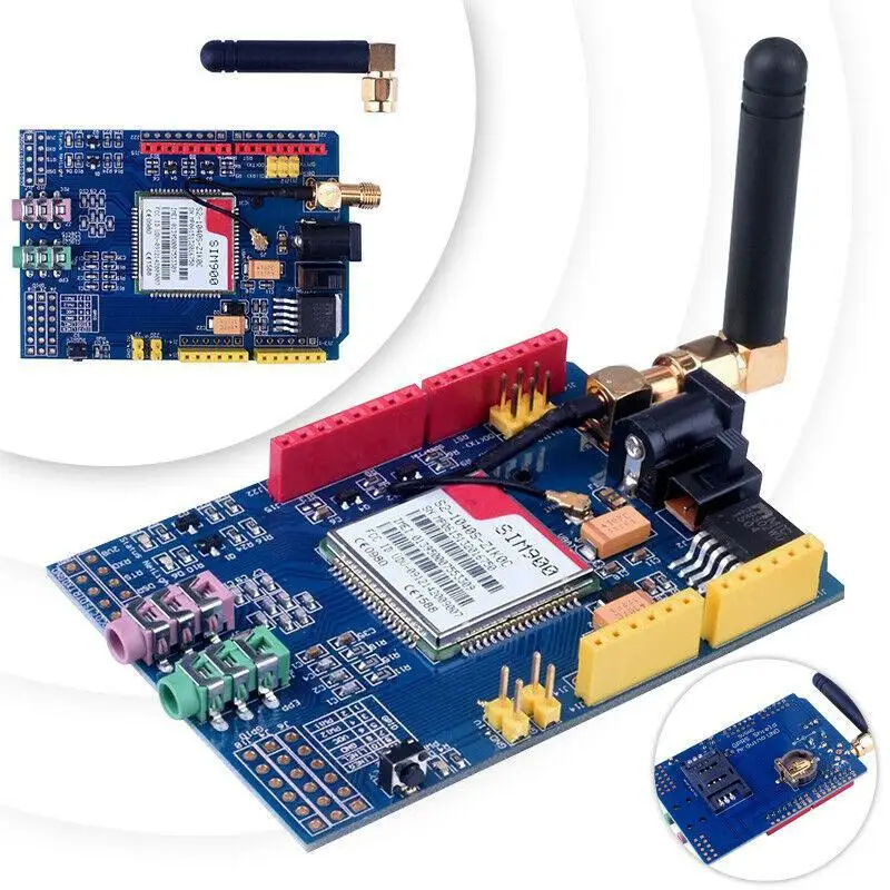 SIM900 850/900/1800/1900 МГц GPRS/GSM модуль макетной платы комплект для Arduino | Инструменты