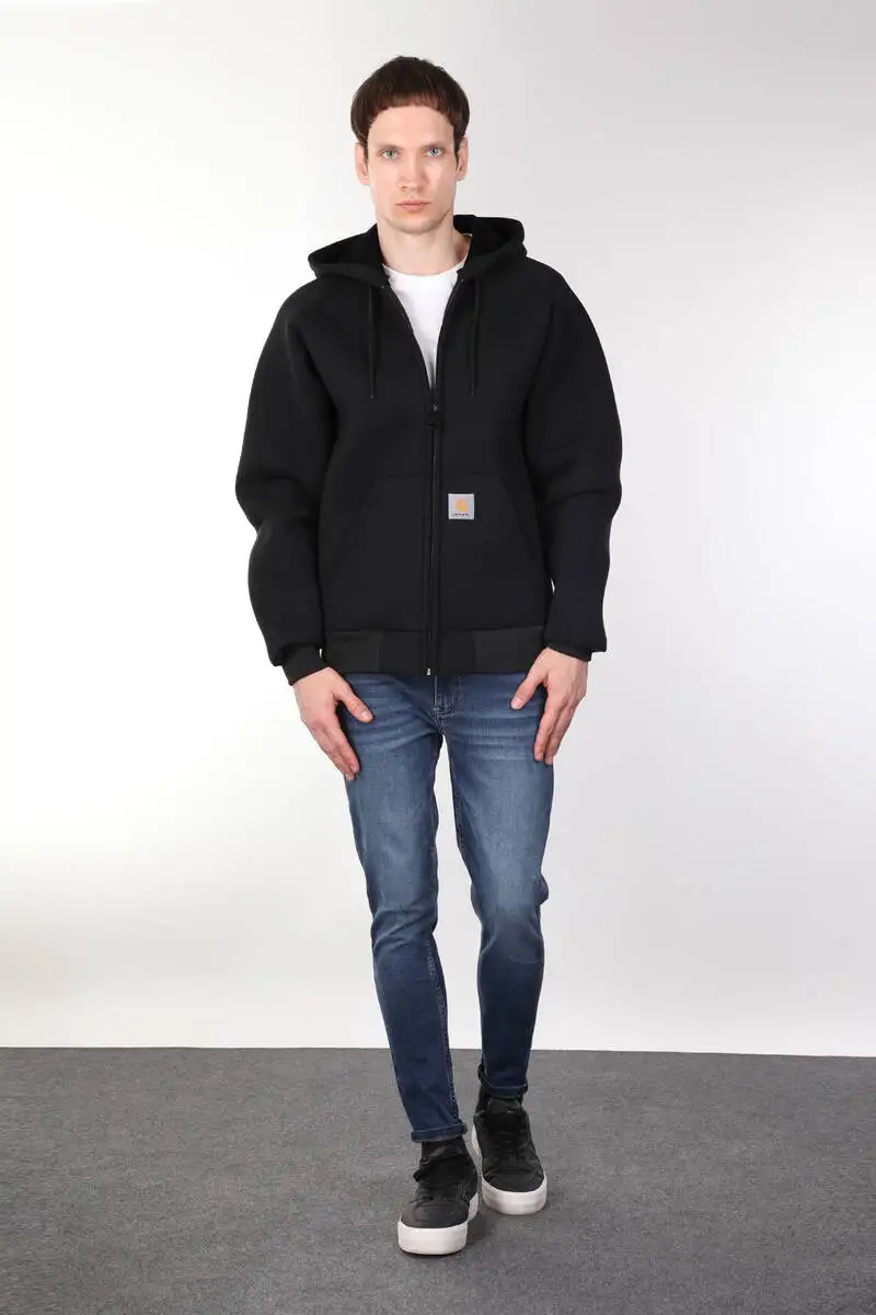 

Kaponlu Oversize Siyah Ceket