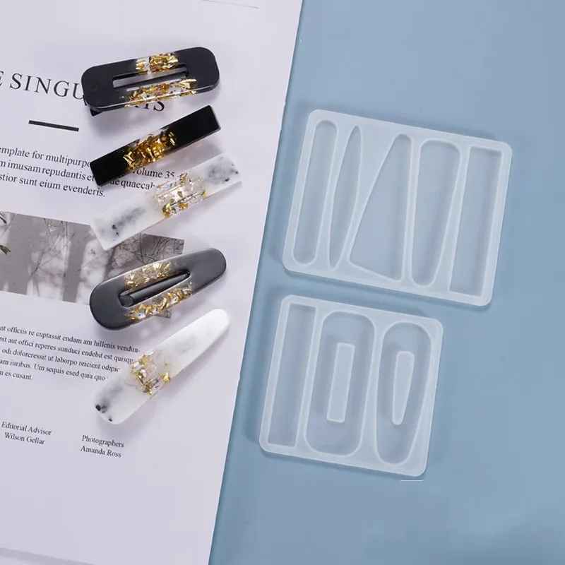 Прозрачная силиконовая форма для заколки волос | Украшения и аксессуары