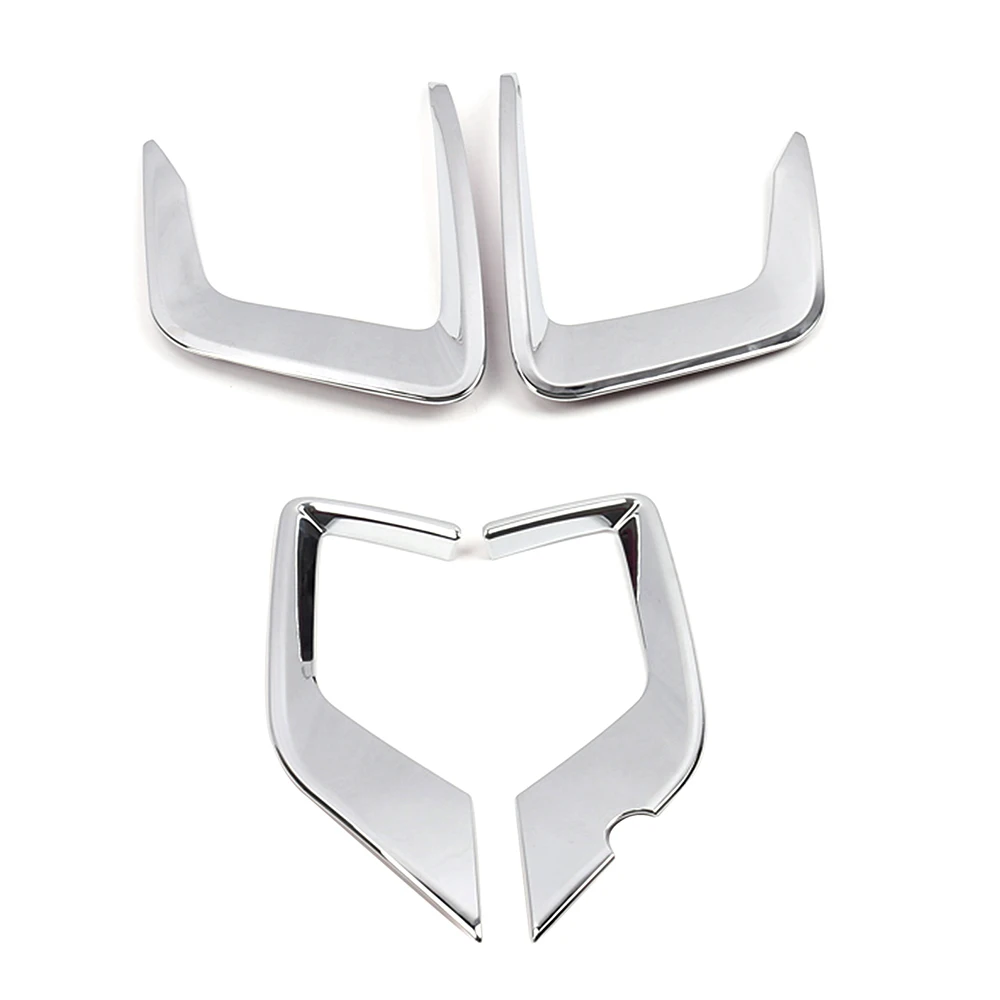 Для Hyundai Creta IX25 2016-2018, Хромированная передняя противотуманная фара, задняя фонасветильник, отделка, рамка, ABS, Внешнее украшение