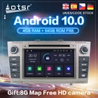 Автомагнитола PX6, 2DIN, Android 10,0, для Toyota Avensis T27 2009-2015, GPS-навигация, стерео, DVD, мультимедийный видеоплеер