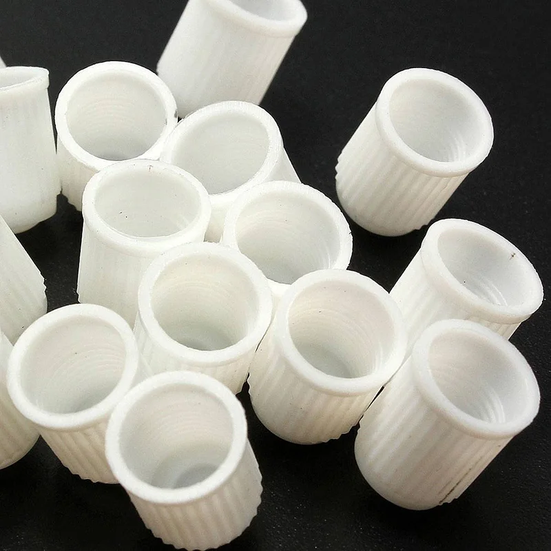 100 шт. Пластик колпачки клапана для шин крышки клапанной автомобиля мотоцикла