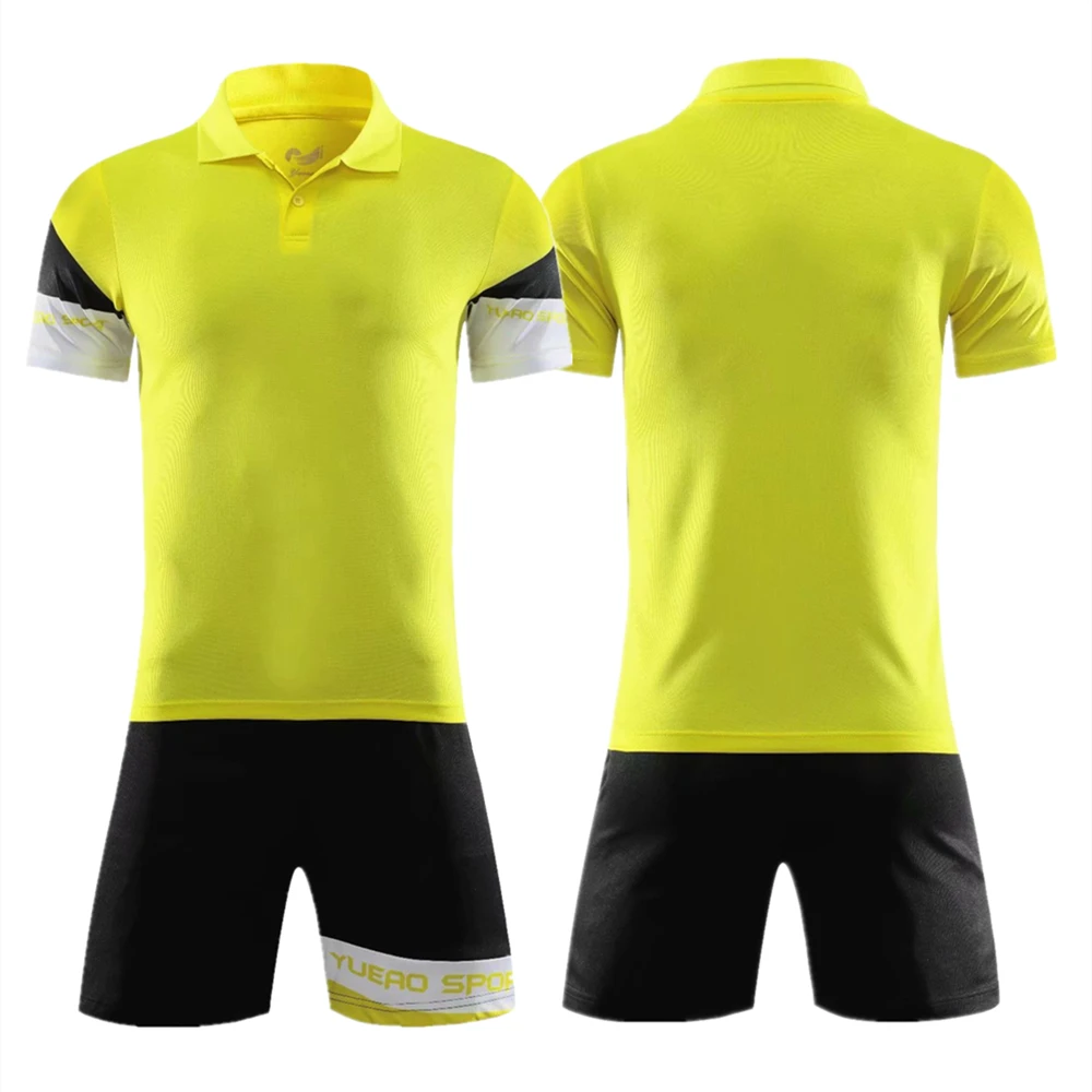 Теннисная рубашка с отложным воротником для детей и взрослых комплект