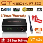 Gtmedia-рецептор V7 S2X, DVB-SS2, работает от GTmedia V7S HD, с Wi-Fi USB, Digital, H.265, Freesat v7s2x, sin apl