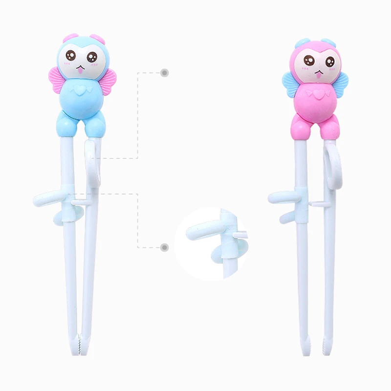 Милые детские палочки для еды начинающих Мультяшные тренировочные столовая